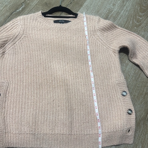 Pink Knit Sweater with Buttons - Picture 6 of 6